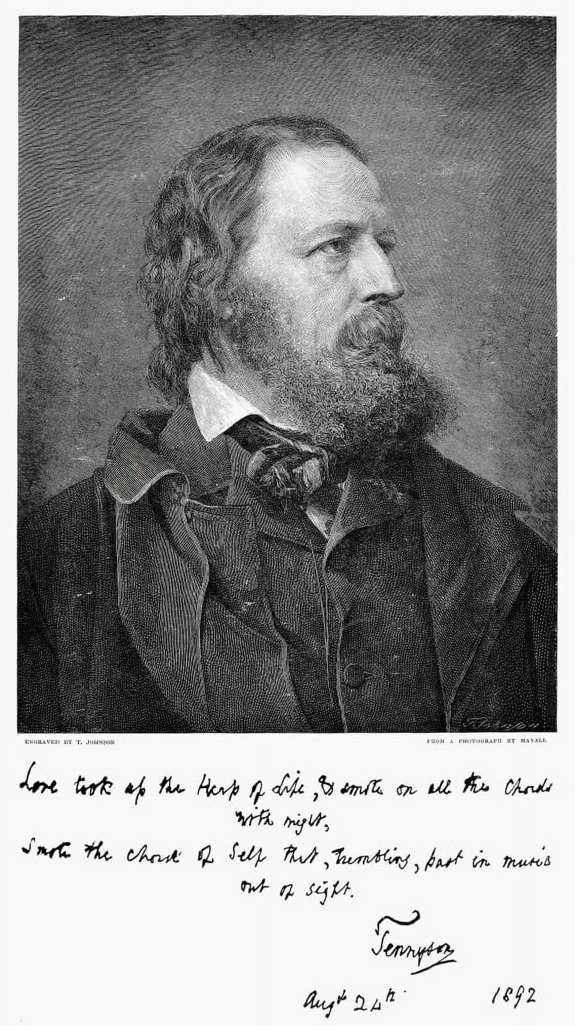 Alfred Tennyson Fotoğrafı - 4