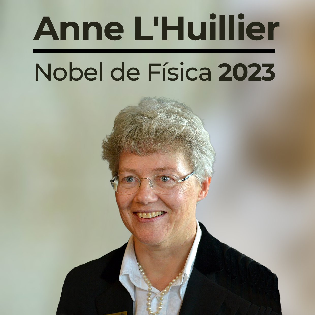 Anne L'Huillier Profil Resmi