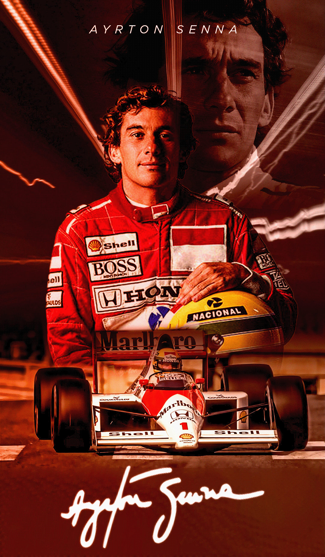 Ayrton Senna Profil Resmi