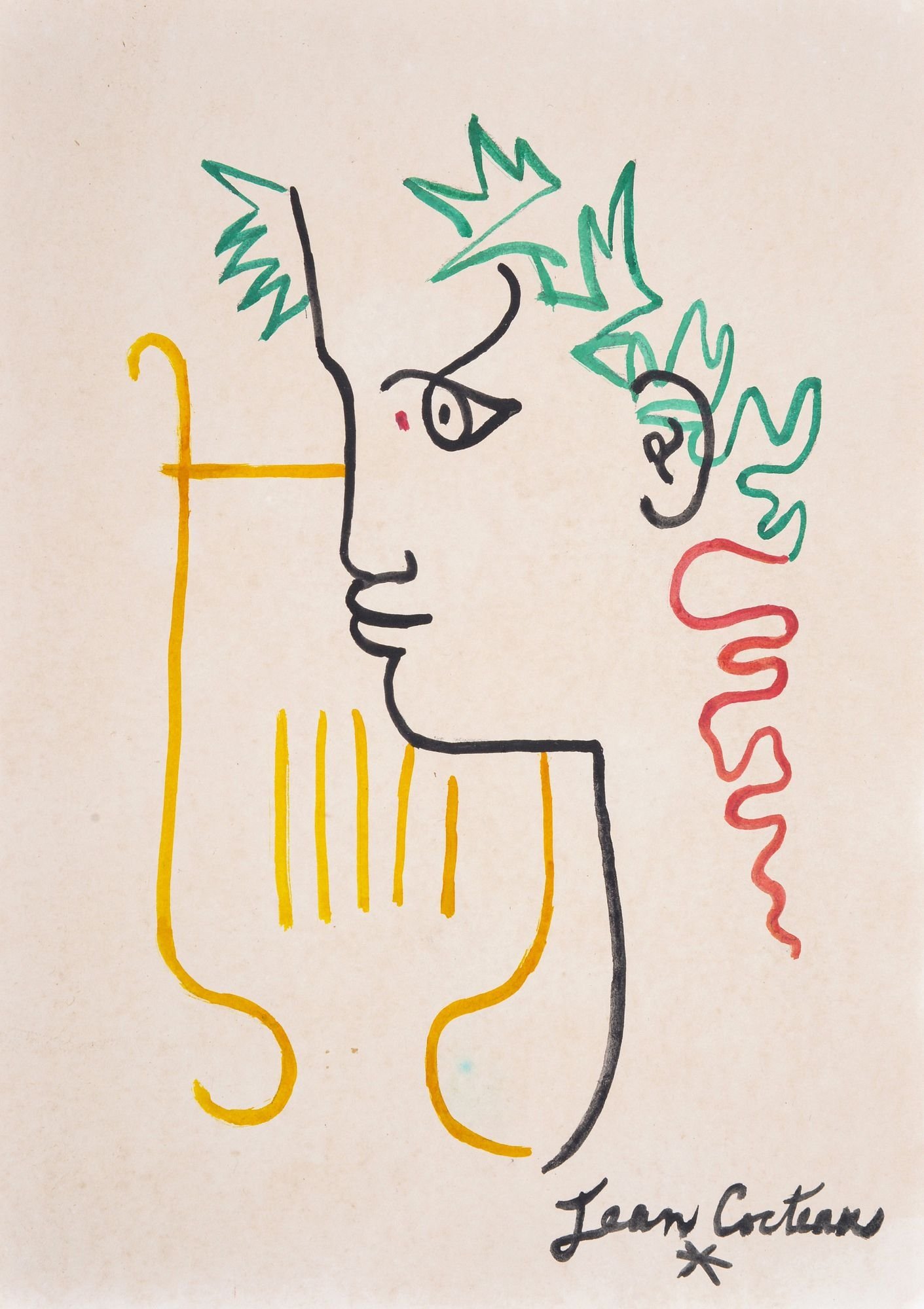 Jean Cocteau Fotoğrafı - 1