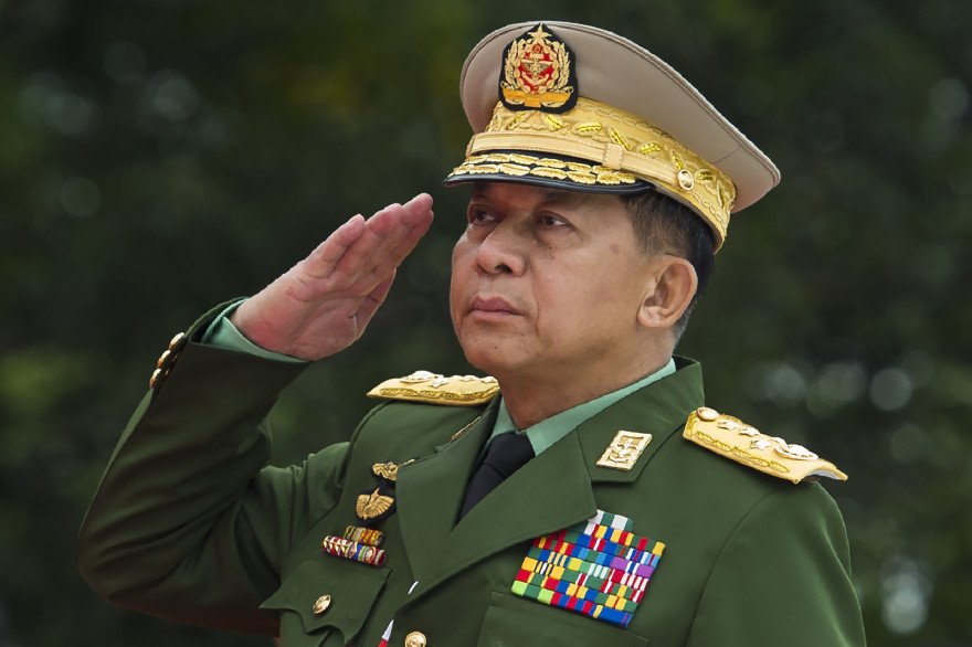 Min Aung Hlaing Fotoğrafı - 4