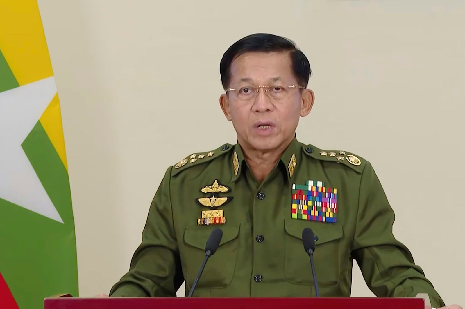 Min Aung Hlaing Fotoğrafı - 5