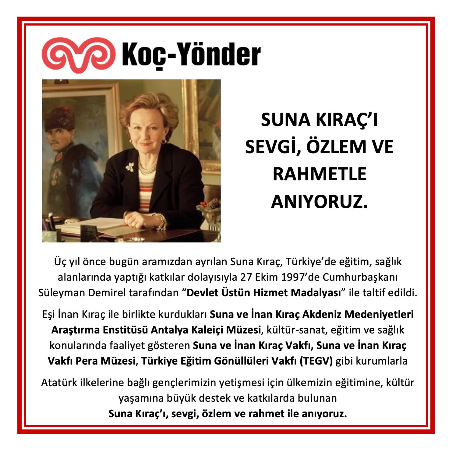 Suna Kıraç Fotoğrafı - 4